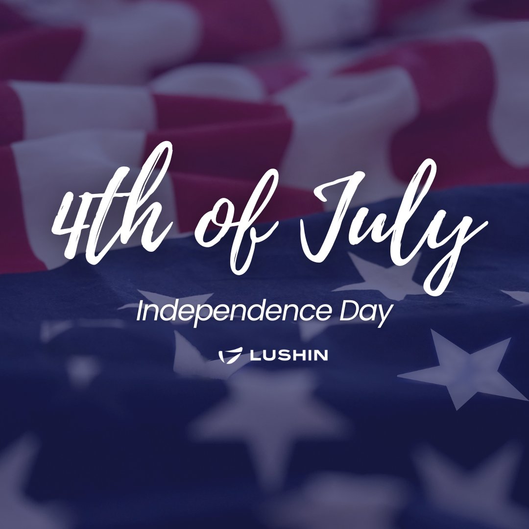 Lushin's tweet photo. 𝗛𝗮𝗽𝗽𝘆 𝟰𝘁𝗵 𝗼𝗳 𝗝𝘂𝗹𝘆! A time for fireworks, freedom ringing, and a good BBQ to keep you satisfied. Enjoy your Fourth, and if you're feeling festive, drop your best pics in the comments. 🇺🇸 https://t.co/Gyf2bftaV5