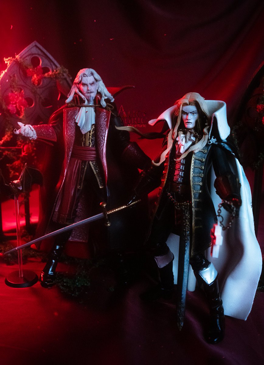 AliceYuric's tweet image. Father and son🦇❤️

#Alucard #Dracula #Castlevania