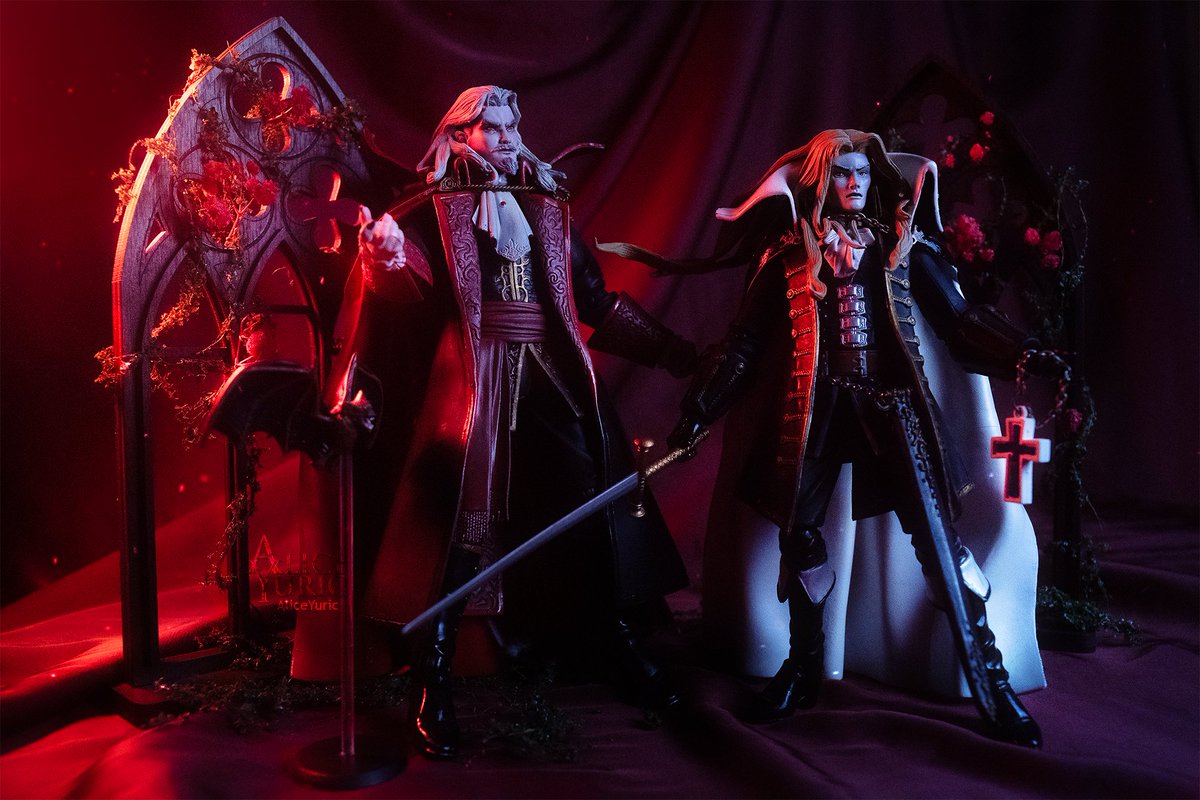 AliceYuric's tweet image. Father and son🦇❤️

#Alucard #Dracula #Castlevania