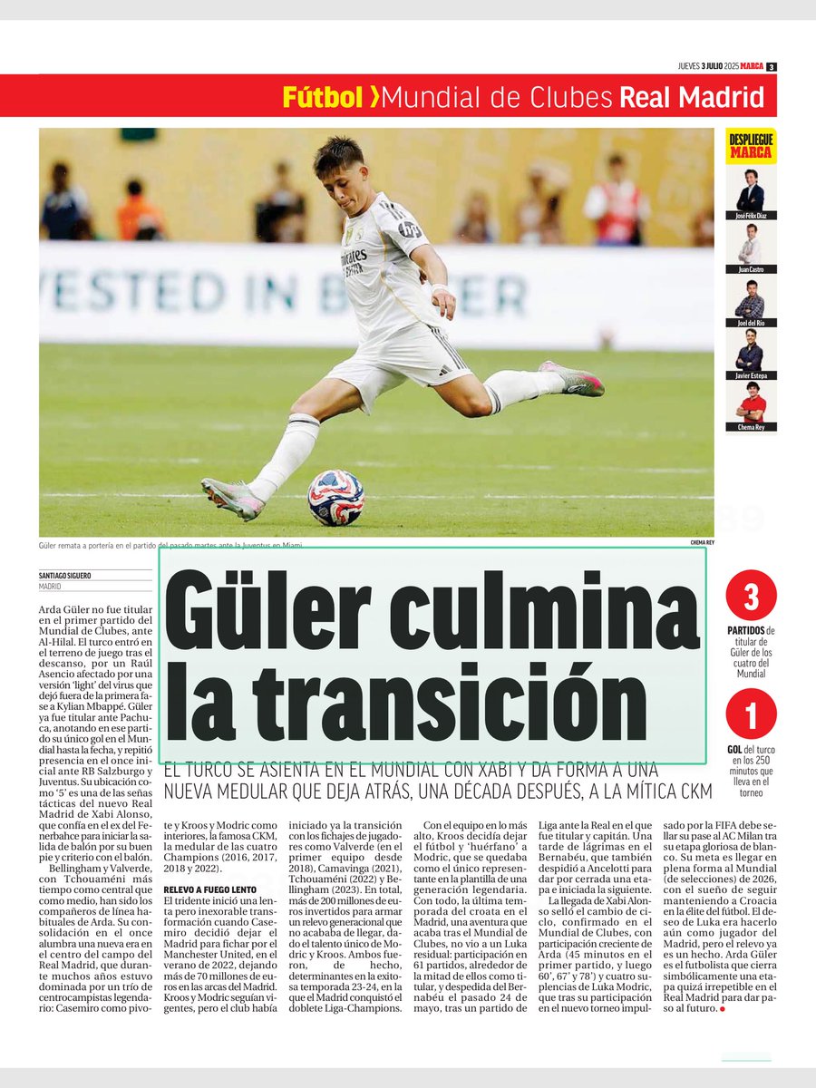 ▪️Diogo Jota ve Andre Silva’ya veda
▪️Martinez vs. Çalhanoğlu
▪️Forvet savaşları
▪️Paredes’in Arjantin defteri
▪️Atletico’dan ayrılanlar
▪️Real Madrid’in Messi’si
▪️Arda Güler’in dönüşümü
▪️Agüero’nun Atletico yılları
▪️Ajax’tan whatsapp mesajı
▪️Futbol kehanetleri
▪️Butragueno
