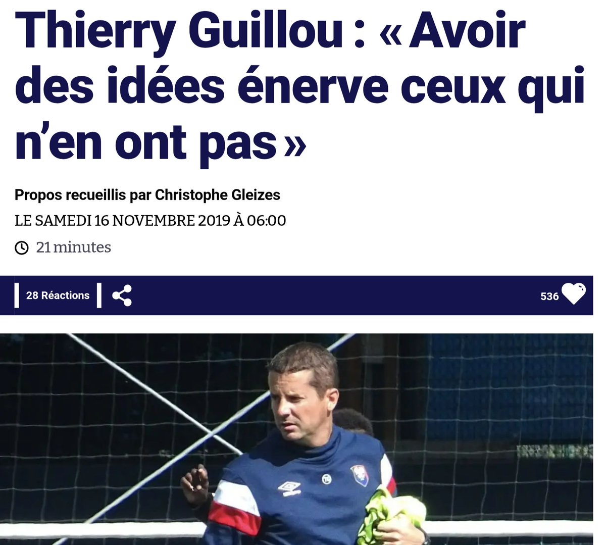 Article de SoFoot réalisé par Christophe Gleizes il y a 7 ans, comme la condamnation à  7 ans d'emprisonnement prononcée récemment à son encontre en Algérie. Un journaliste sportif très professionnel et redoutablement compétent ! #Totalsoutien #Gleizes