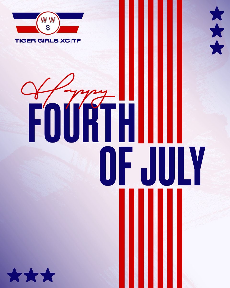 Happy 4th of July from TigerXC|TF <a href="/WWSathletics/">WWS Athletics</a>