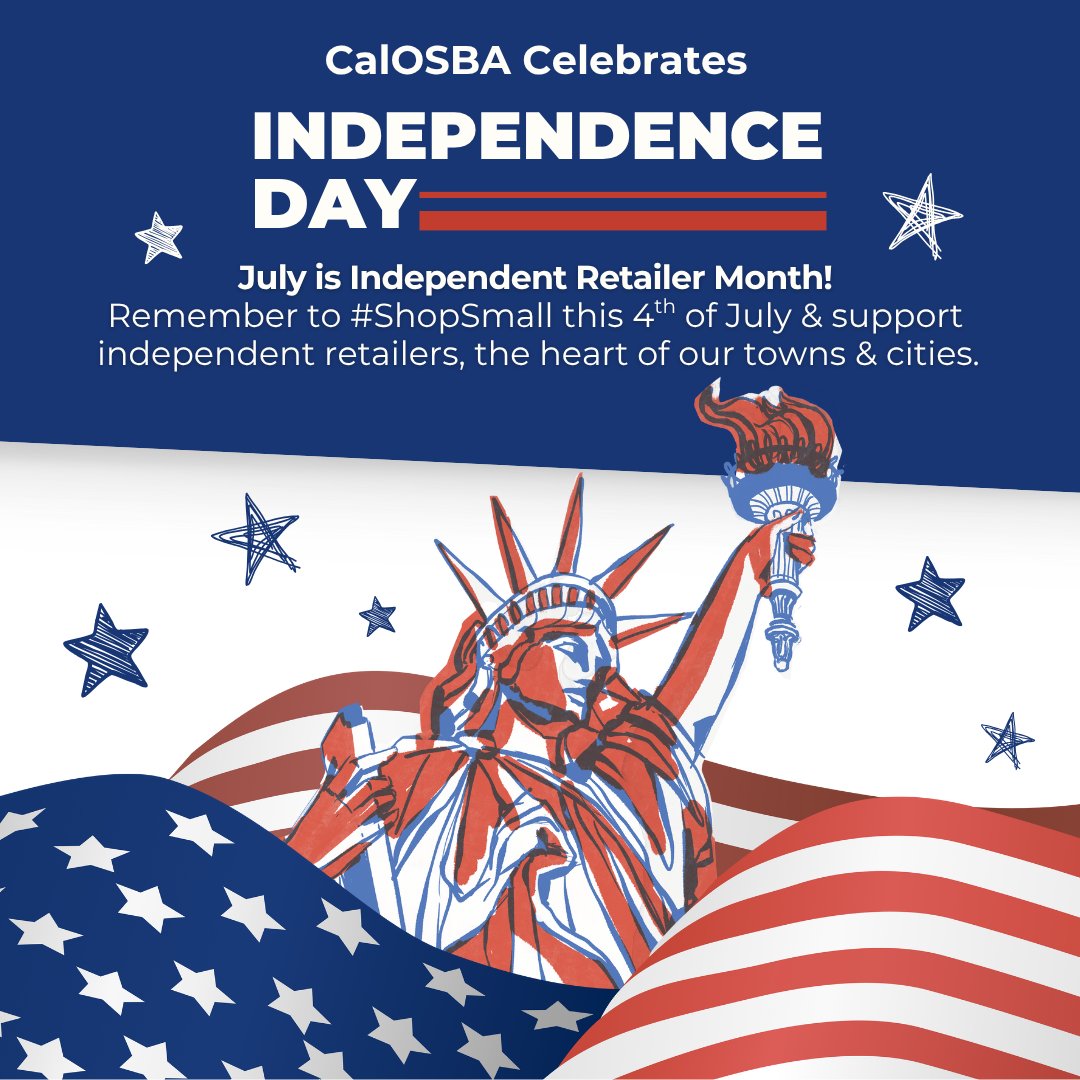 CaliforniaOSBA's tweet image. Happy 4th of July from CalOSBA!
Today we celebrate independence, community, and the small businesses that help bring us together. Wishing you a joyful, safe, and connected holiday!
#FourthOfJuly #CalOSBA #SmallBusinessStrong