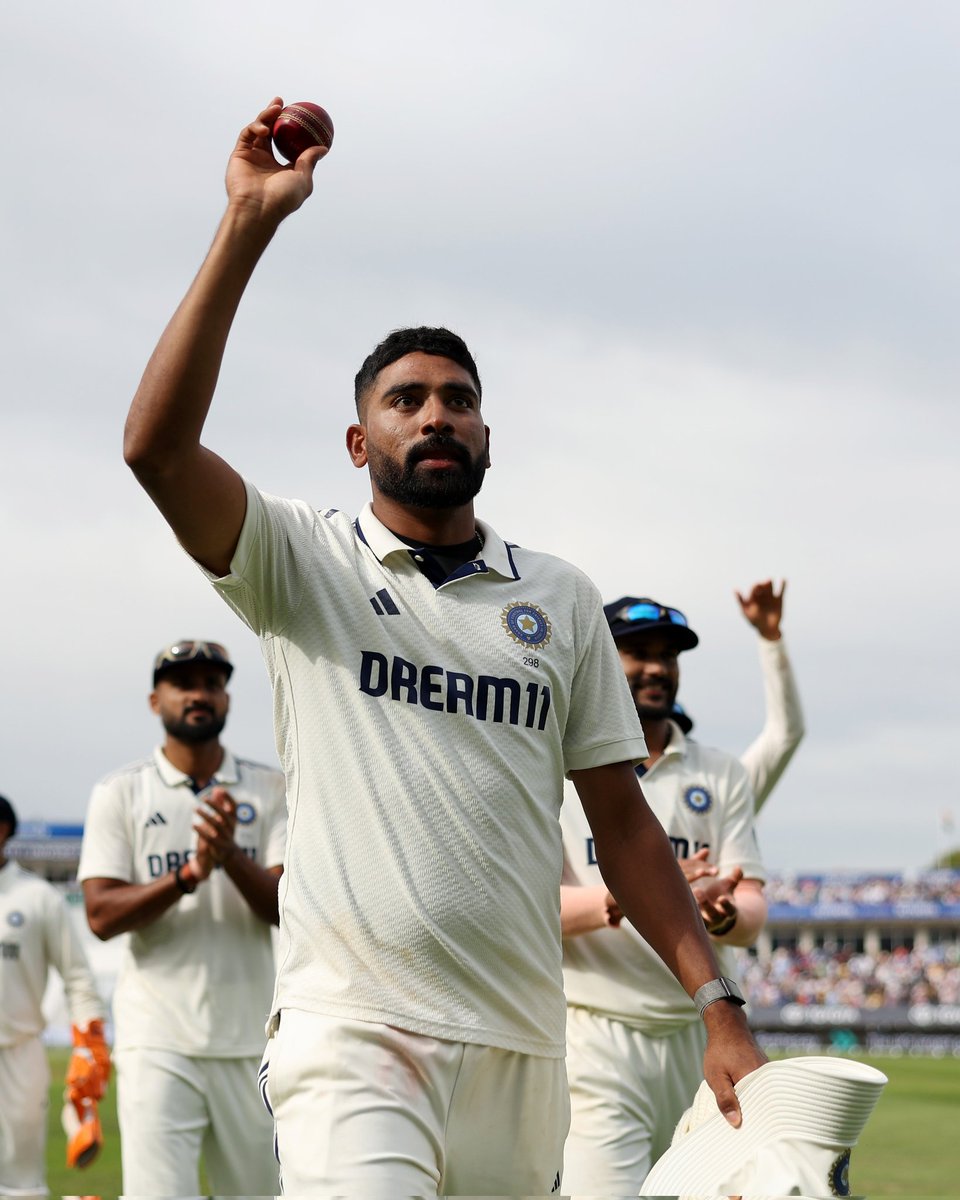 CricCrazyJohns's tweet photo. THE WORK-HORSE OF INDIAN TEST CRICKET - SIRAJ 🥹❤️ https://t.co/uVyqkSV22t