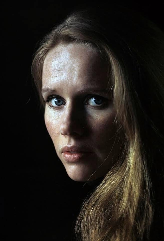 Liv Ullmann photographed by Philippe Le Tellier, 1969.