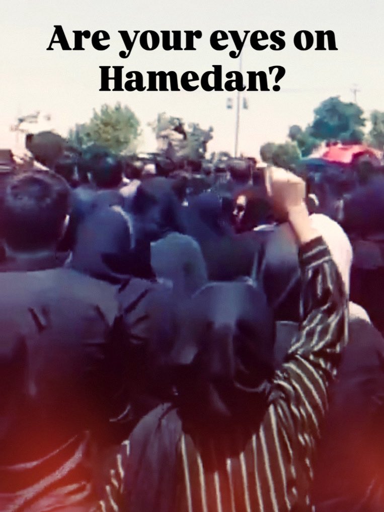 The brutal regime in Iran is wounded and paranoid, taking its fury out on the people. A couple of days ago its thugs murdered two young men from Hamedan. Now, the people are chanting, “Our enemy is right here. They lie when they say it’s America.” Are your eyes on Hamedan?
