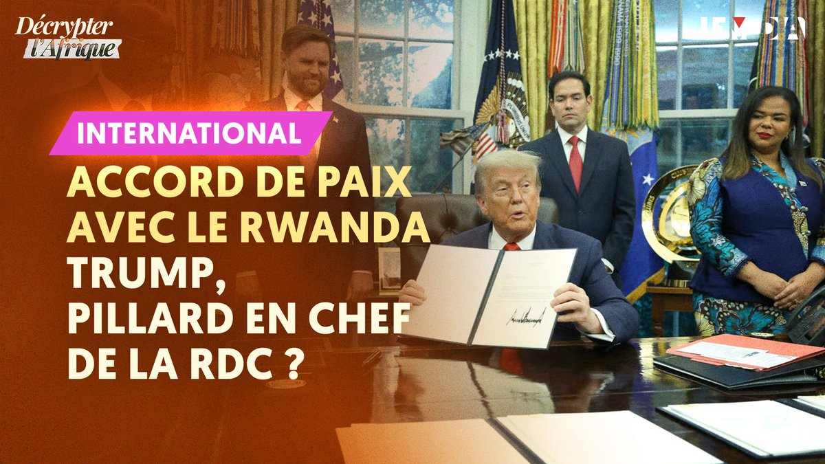 ACCORD DE PAIX AVEC LE RWANDA : TRUMP, PILLARD EN CHEF DE LA RDC ?

Décrypter l'Afrique, en partenariat avec <a href="/DecrypterA/">Décrypter l'Afrique</a> 

Présenté par <a href="/kouamouo/">kouamouo</a> 
Avec Albert Mukulubundu, membre de l’opposition congolaise et de la Dynamique unitaire panafricaine, et  Nicolas Normand, ancien