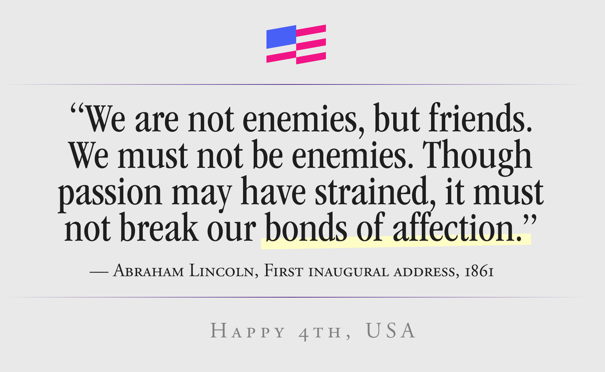 pyefinance's tweet image. Happy 4th, USA ❤️🤍💙
