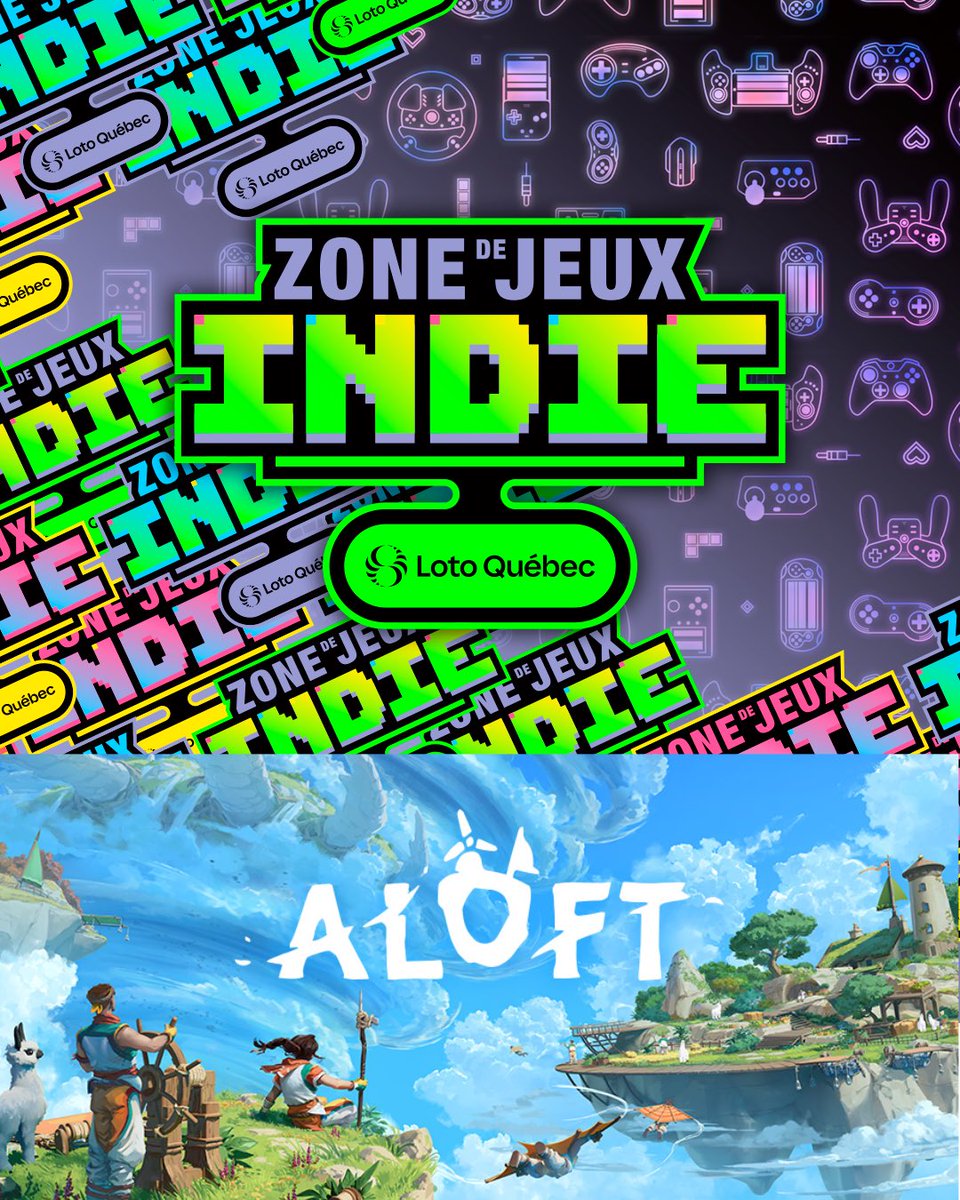 Aloft_Game's tweet image. Ahoy, Sky Sailors!

We&apos;re so excited to share that a few of us are attending the Montreal Comiccon starting today until Sunday! 

Come hang out with some of the devs from Astrolabe Interactive at booth 6146 in the Loto-Quebec Indie Game Zone, we have some Aloft goodies to…
