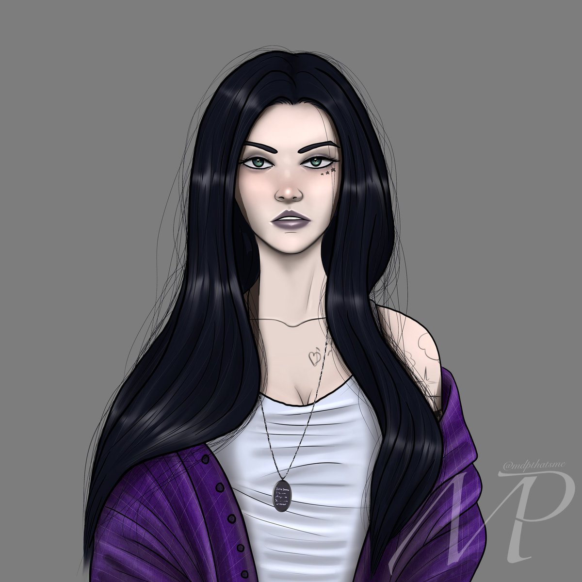 Character art of my girl, Dahlila. #digitalart