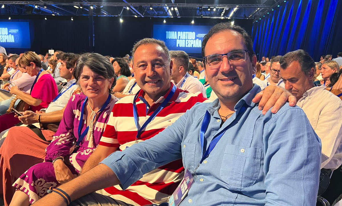 Ya estamos en el #21CongresoNacionalPP y contando con todos vamos a #TomaPartidoPorEspaña.
El <a href="/ppopular/">Partido Popular</a> es la única alternativa a la corrupción endémica en la que ha derivado  el sanchismo.
Devolvamos a los españoles la honestidad e ilusión que merecen con <a href="/NunezFeijoo/">Alberto Núñez Feijóo</a> presidente
