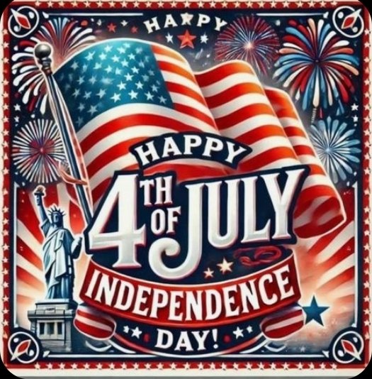 To all of my following Patriots!!! Have a great 249th Birthday of this great Republic!! 🇺🇲💥🇺🇲