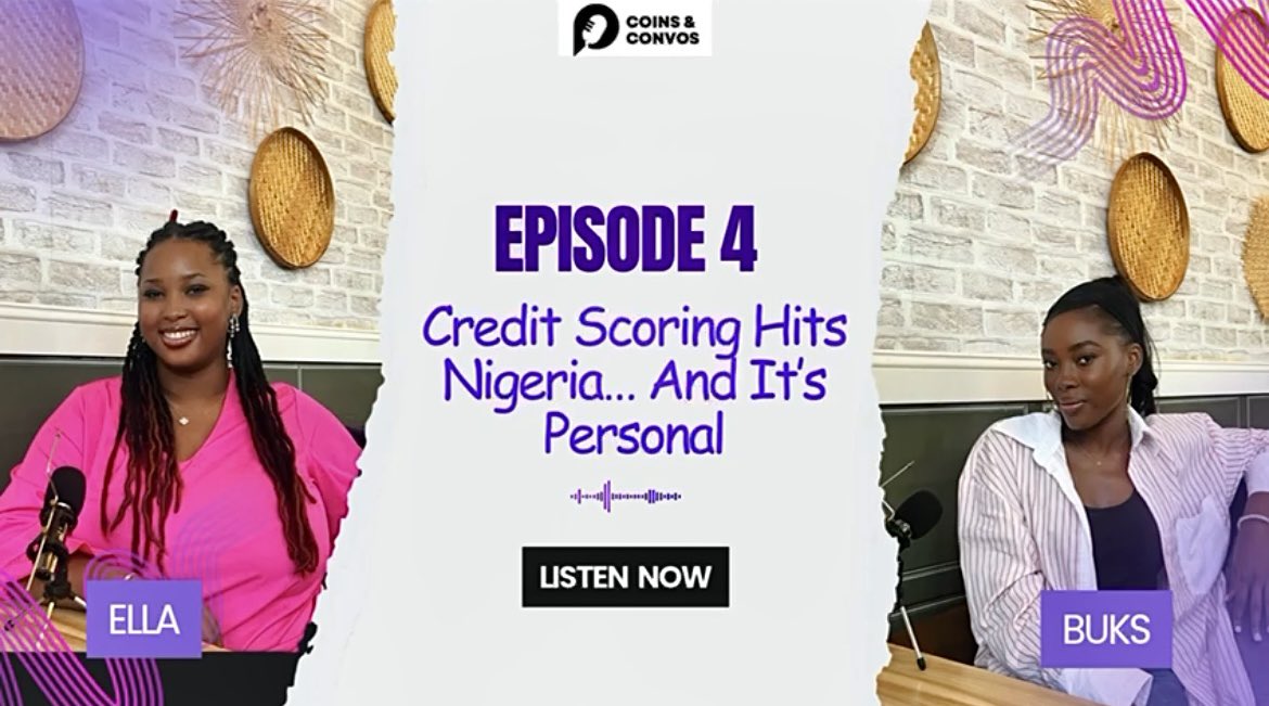 Is this mic on? 🎙️

Another one from Coins &amp; Convos Pod and it’s loaded!We’re getting into the FG’s big move to roll out credit scoring for all Nigerians and what it means for your loans, your money, and the future of borrowing.

🎧 Run, don’t walk to hit that play button now!