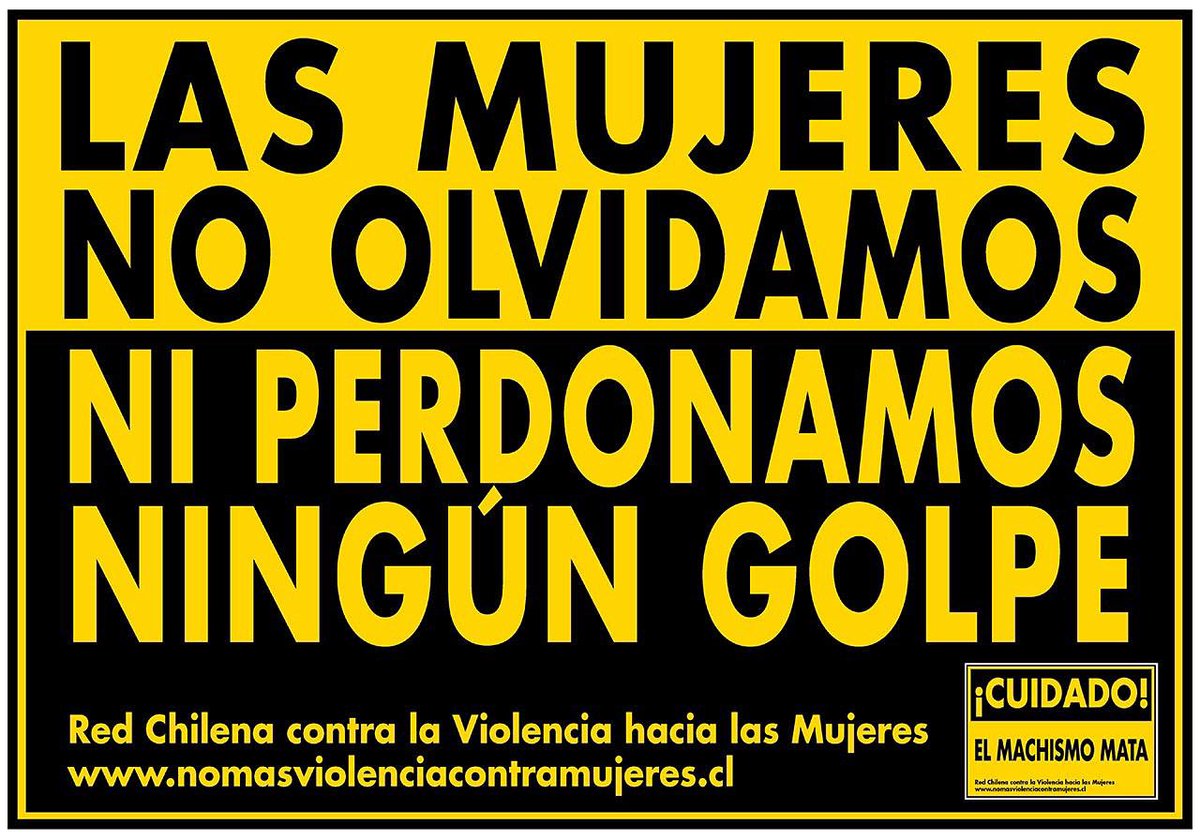 Las mujeres no olvidamos ni perdonamos ningún golpe