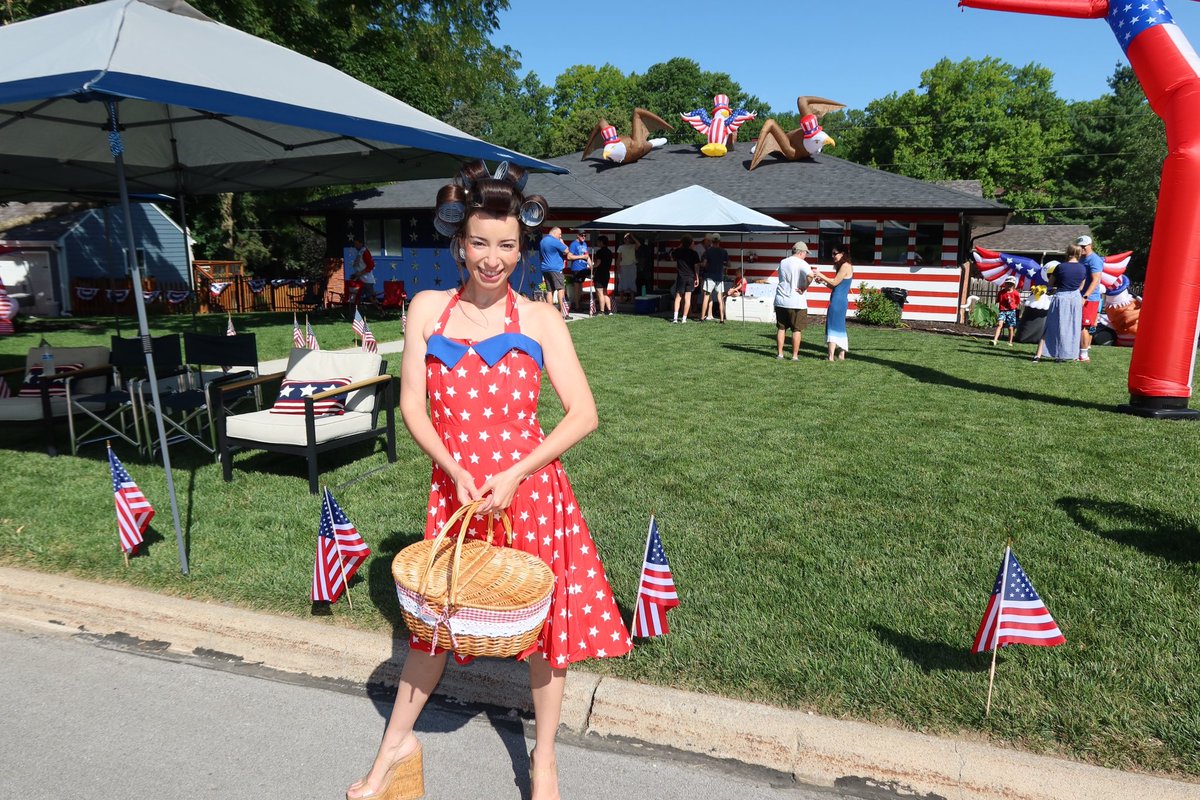 One thing about the Fourth of July is that your girl will always do some drag.