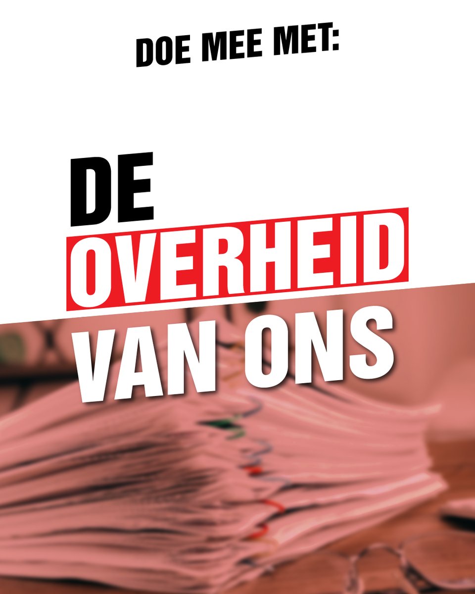 Werk je bij de overheid of een uitvoeringsinstantie? Laat van je horen!

Met de enquête ‘De overheid van ons’ willen we weten waar ambtenaren in hun werk tegenaan lopen.

📋 Deel jouw ervaring via de enquête:
vragen.sp.nl/zs/NGawKO