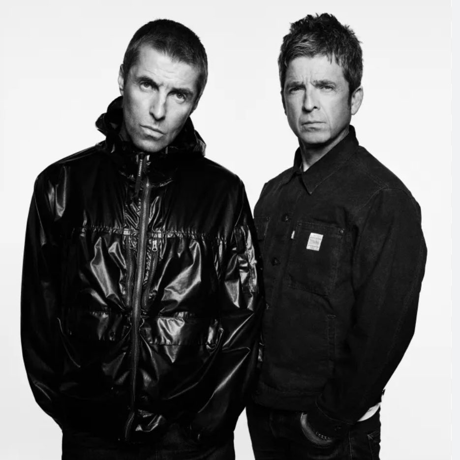 Imagine being Noel and having a talented younger brother who is difficult to work alongside on a daily basis. Must be hard work. #oasis