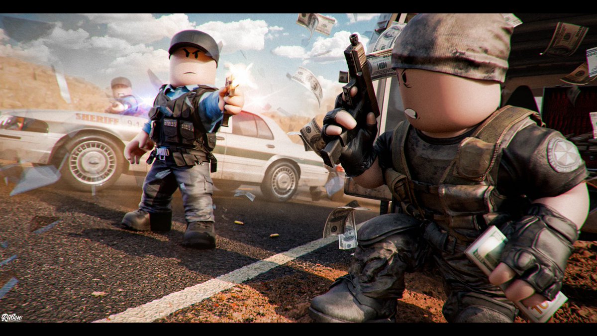 Thumbnail for Protect the Stash 💵🔫
#ROBLOX #RobloxDev #robloxGFX