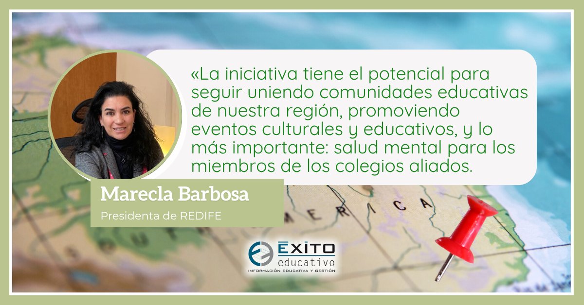 Líderes educativos de Iberoamérica felicitan a ÉXITO EDUCATIVO por el nuevo CANAL IBEROAMÉRICA:

🔗 Lee sus mensajes en ÉXITO EDUCATIVO: exitoeducativo.net/exito-educativ…

#ÉxitoEducativo #Iberoamérica #Educación #InnovaciónPedagógica #ColaboraciónEducativa #EducaciónGlobal <a href="/Vic_Nunez_/">Víctor Núñez</a>