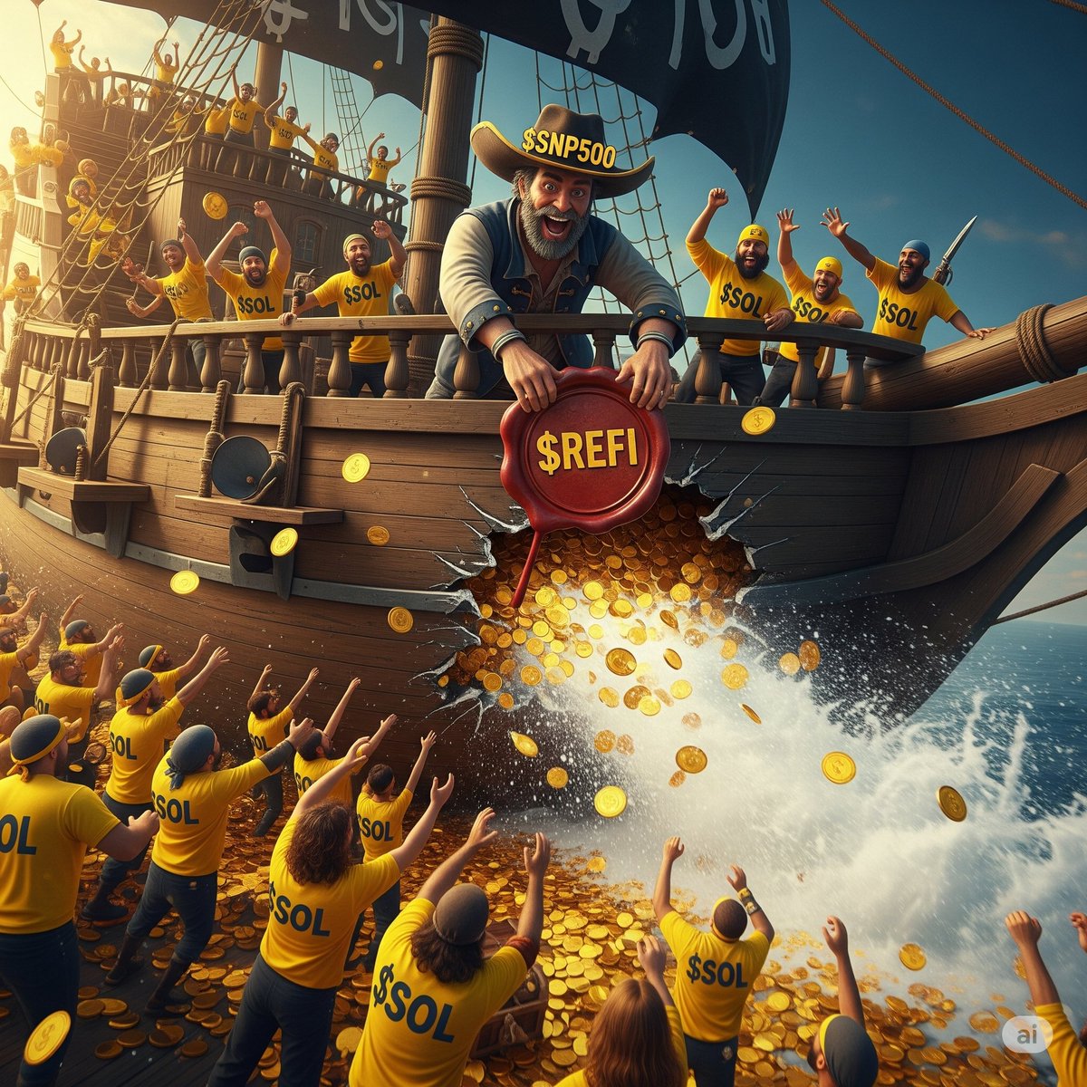 This is the builder behind $ReFi and #SNP500 

If you're not paying attention yet… you will be soon

Secure your bags!!