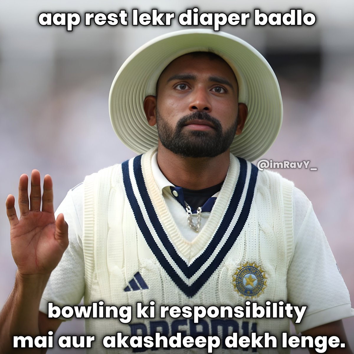 siraj and akashdeep to bumrah