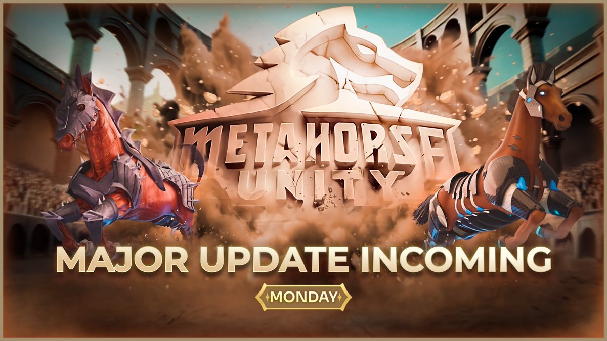 ⚡ MAJOR UPDATE INCOMING!

The wait ends Monday.

Are you ready for what’s next?

#MetahorseUnity #StayTuned