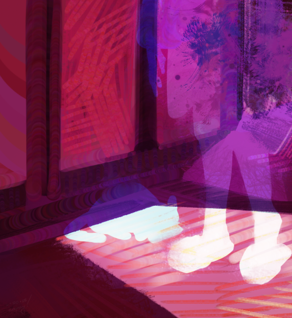 zappymakesart's tweet image. seeing ghosts