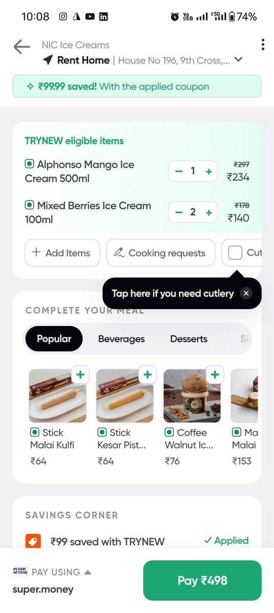 RahulBevinakat1's tweet photo. @puch_ai Today's healthy icecream sponcered by @puch_ai https://t.co/Uya2hB7ai9
