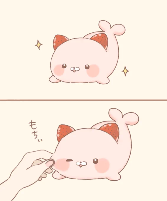 イチゴマフ大福 
