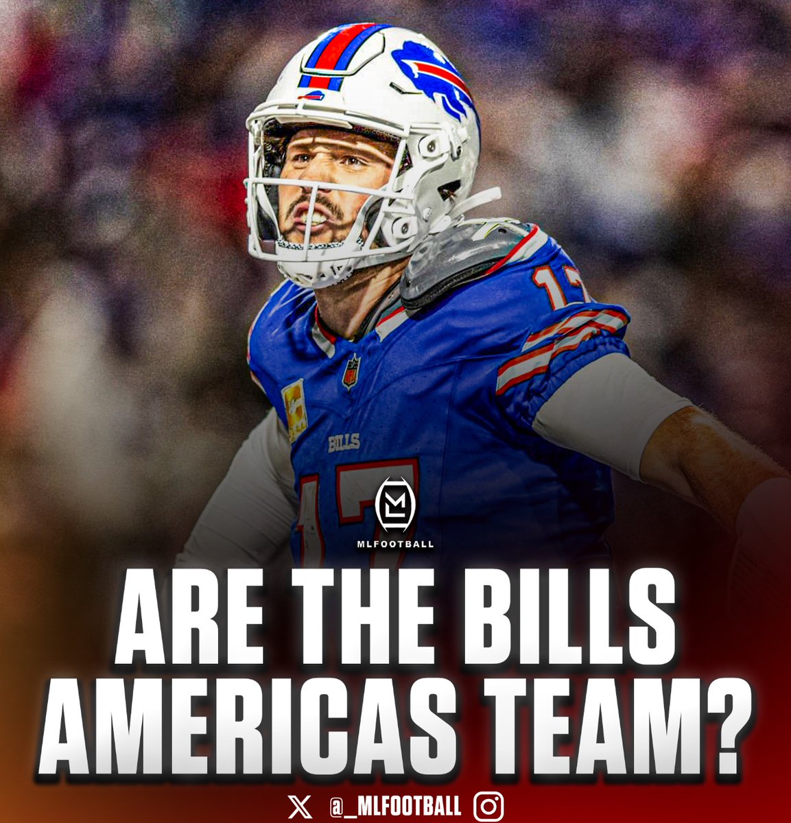 True or False: The Buffalo #Bills are now America’s team…?