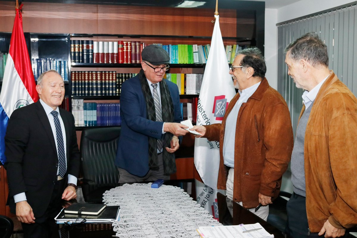 Firma de acuerdos y desembolso total a las empresas responsables de la construcción del edificio del Ministerio Público en Caazapá.