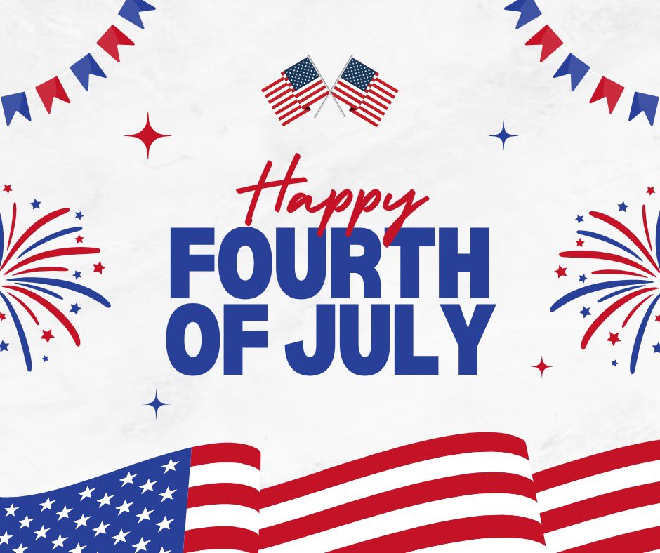 Happy 249th birthday, America! 

We are blessed to live in the greatest country in the history of the world. 🇺🇸