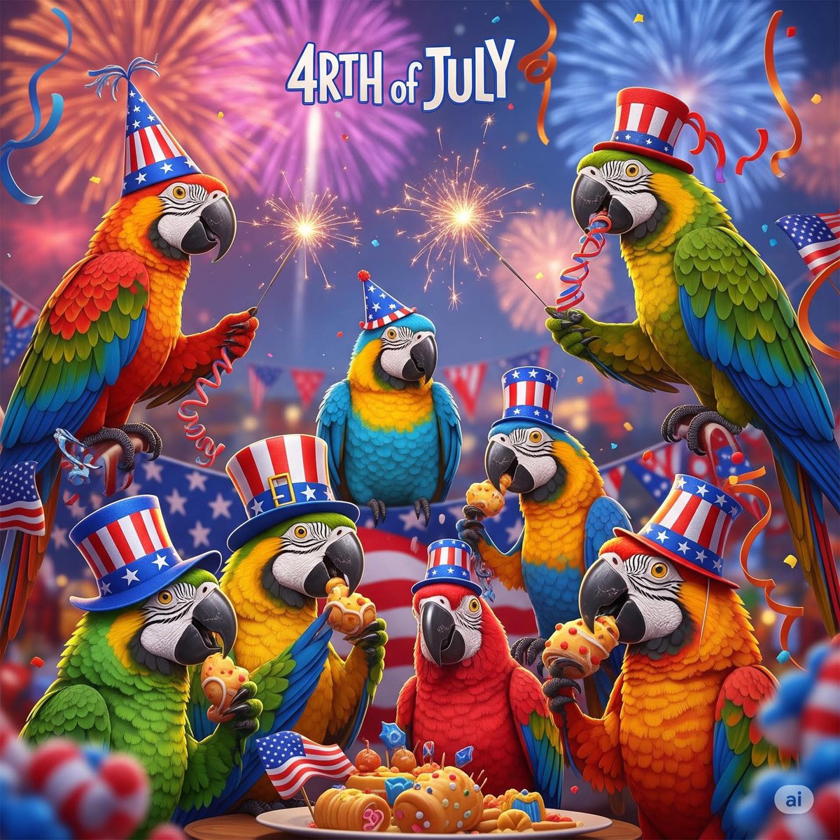 SpicyMcCall44's tweet image. Happy 4th Parrotheads!
