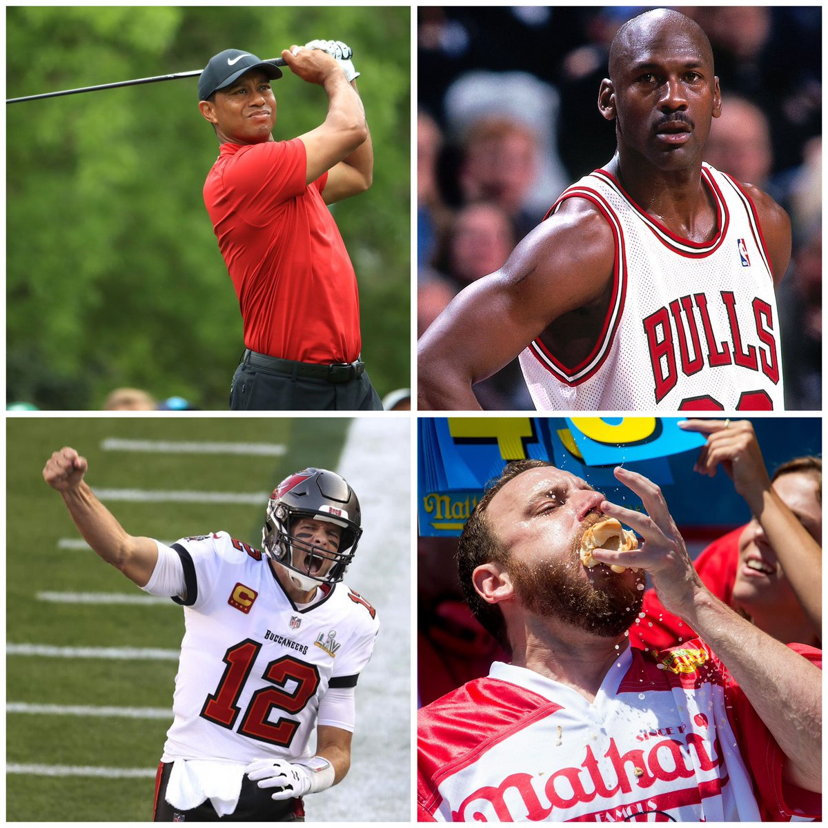 The unanimous GOATS: