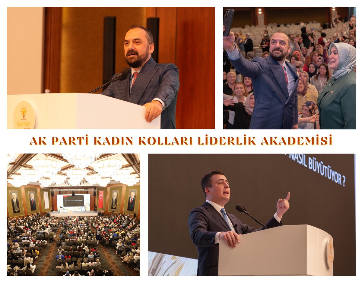 📍AK Parti Kadın Kolları Liderlik Akademisi

Liderlik Akademimizin ikinci gününde; medya ve dijital dünya üzerine derinlikli bir perspektif sunan iki önemli isimle bir araya geldik.

Genel Başkan Yardımcımız; Tanıtım ve Medya Başkanımız Sn. <a href="/acarfaruka/">Faruk Acar</a> “Medya ve Ötesi” başlıklı