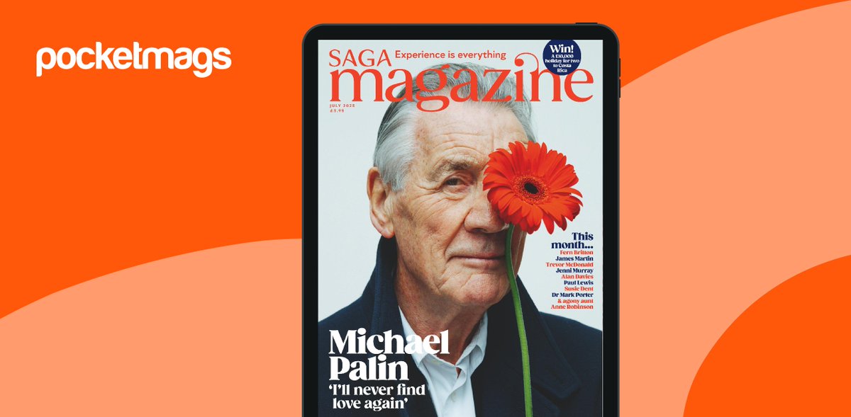 💔 Michael Palin: 'I'll never find love again' 💔

The latest issue of <a href="/SagaUK/">Saga</a> is out now. Read instantly on <a href="/Pocketmags/">Pocketmags</a>

Read now 📲👉 pocketmags.com/saga-magazine

#Saga #SagaMagazine #MichaelPalin