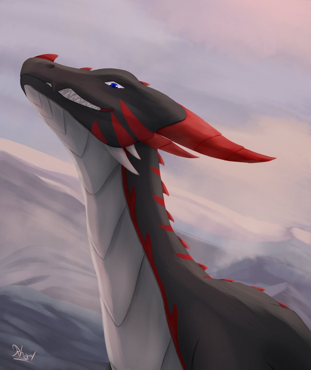 rhaeloth's tweet image. The dragon admirer become admired.

Another revenge I couldn&apos;t do last year, better late than never