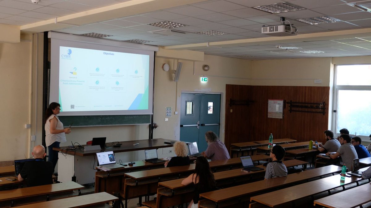 trustilio B.V. (@trustilio) on Twitter photo ๐ธ What an inspiring week at the 20th TAROT Summer School in Naples ๐ฎ๐น where we proudly presented the EU-funded <a href="/c_yber1007/">CYberSynchrony</a> project , shared insights on advancing cybersecurity skills, and connected with an amazing community, thank you to the organizers! ๐ <a href="/Eleni_Seralidou/">Dr Eleni Seralidou</a> ๐ธ What an inspiring week at the 20th TAROT Summer School in Naples ๐ฎ๐น where we proudly presented the EU-funded <a href="/c_yber1007/">CYberSynchrony</a> project , shared insights on advancing cybersecurity skills, and connected with an amazing community, thank you to the organizers! ๐ <a href="/Eleni_Seralidou/">Dr Eleni Seralidou</a>