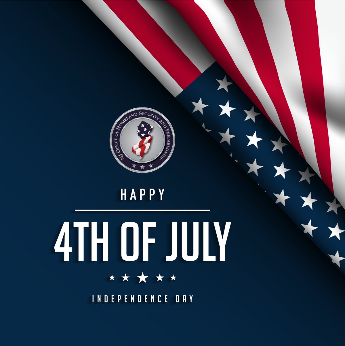 NJOHSP wishes everyone a happy and safe Independence Day!