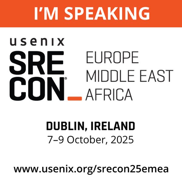 grumpy_sre's tweet image. Do your SLOs feel more like aspirational goals than achievable targets? At #SRECon EMEA 2025, I’ll share how we at Spring Health tackled SLO readiness, the messy way. Learn practical strategies. What&apos;s been your biggest SLO struggle?