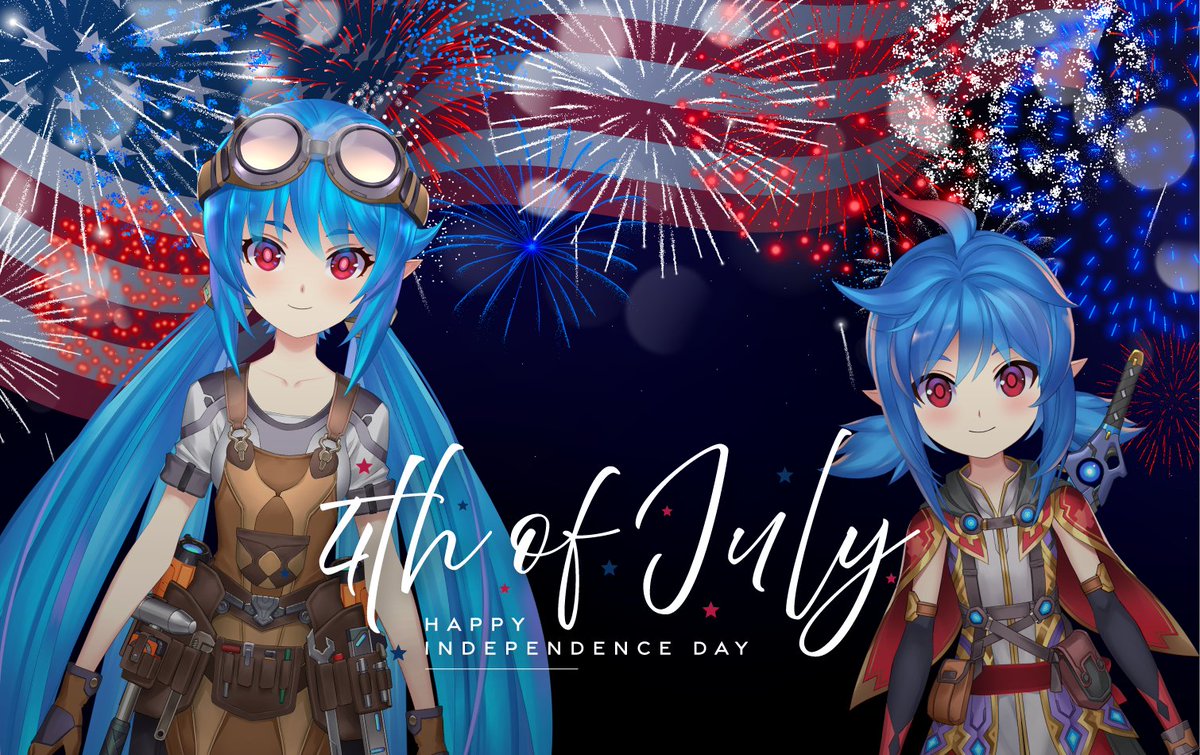 AsariVT's tweet image. Happy 4th of July! Wishing you an amazing day spent with friends and family with good food and fun. Stay safe! 🎇🎆🎇
@LeaflitVT will be streaming tonight 😀