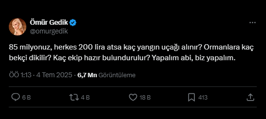 Ömür Gedik, "Vergi" sistemini keşfediyor.