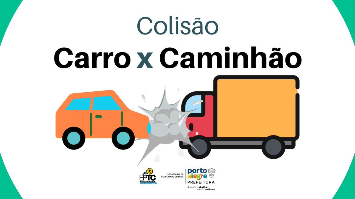 19h20 - #EPTC informa:
Colisão Carro x Caminhão na Av. Ipiranga, sentido Centro/bairro próximo ao numeral 8889.

Agentes da #EPTC em deslocamento.