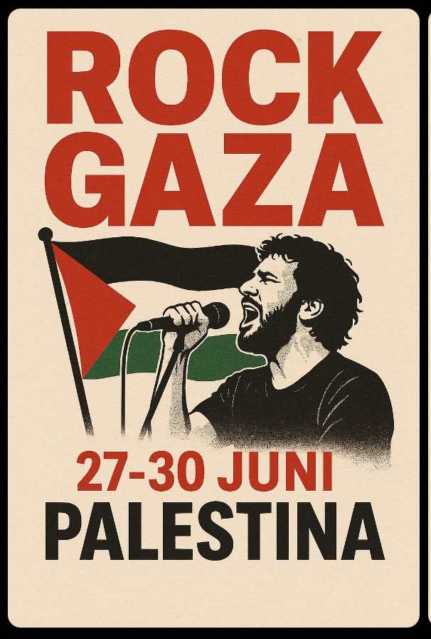TimTubbax's tweet image. De affiche voor de volgende Rock Werchter editie na de ‘Free Palestine’ artiestenmassahysterie is klaar!