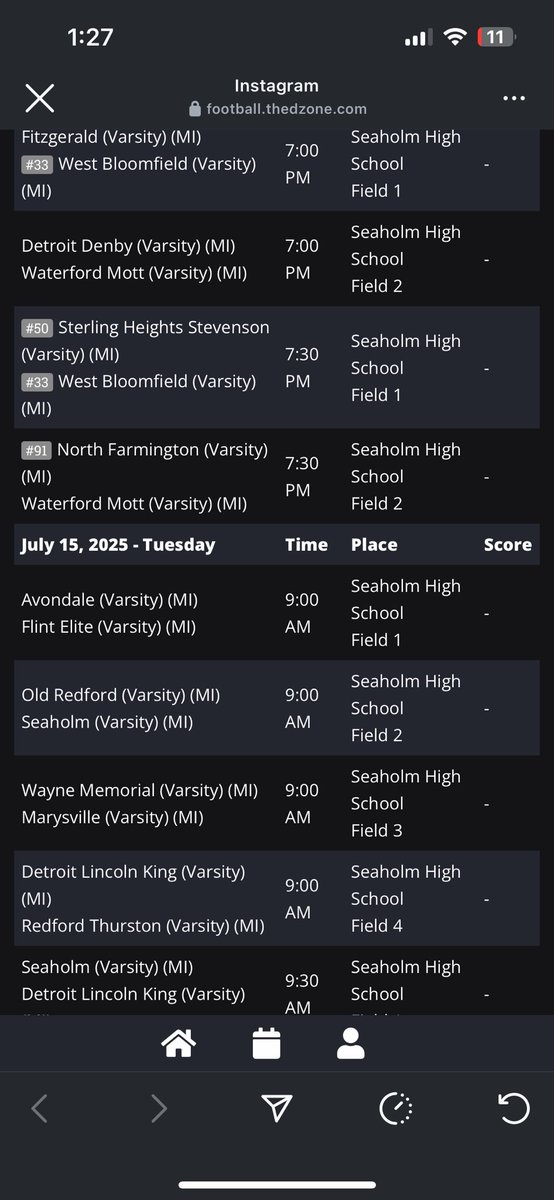 BryanCollins_1's tweet image. I’ll be at the Dzone 7v7 Shootout July 15th, going up against Flint Elite — stay tune @TheD_Zone @PrepRedzoneMI @CSAPrepStar @MIexposure @MichFBFrenzy @alex_pallone