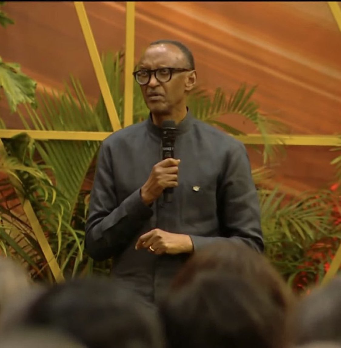 “We have the capacity you don't know. We can walk 2,000 km from here fighting if and when we have to fight. The rest are just stories.

These people who tell you nonsense, that they have drones they have what, they will come and attack Rwanda, we will find you where you're