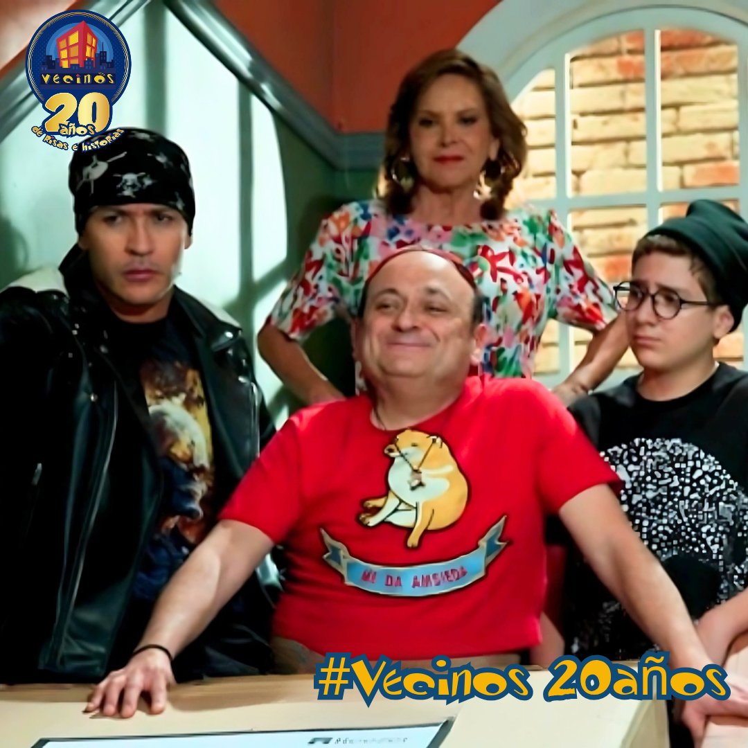 Canal_Estrellas's tweet image. 🏠 Vecinos no solo es una serie, es un pedazo de nuestra vida.
Este domingo, festejamos dos décadas de risas, amor y vecindad.
🎊 ¡No faltes! 8:30 p.m. por Las Estrellas. Comenta con #Vecinos20años