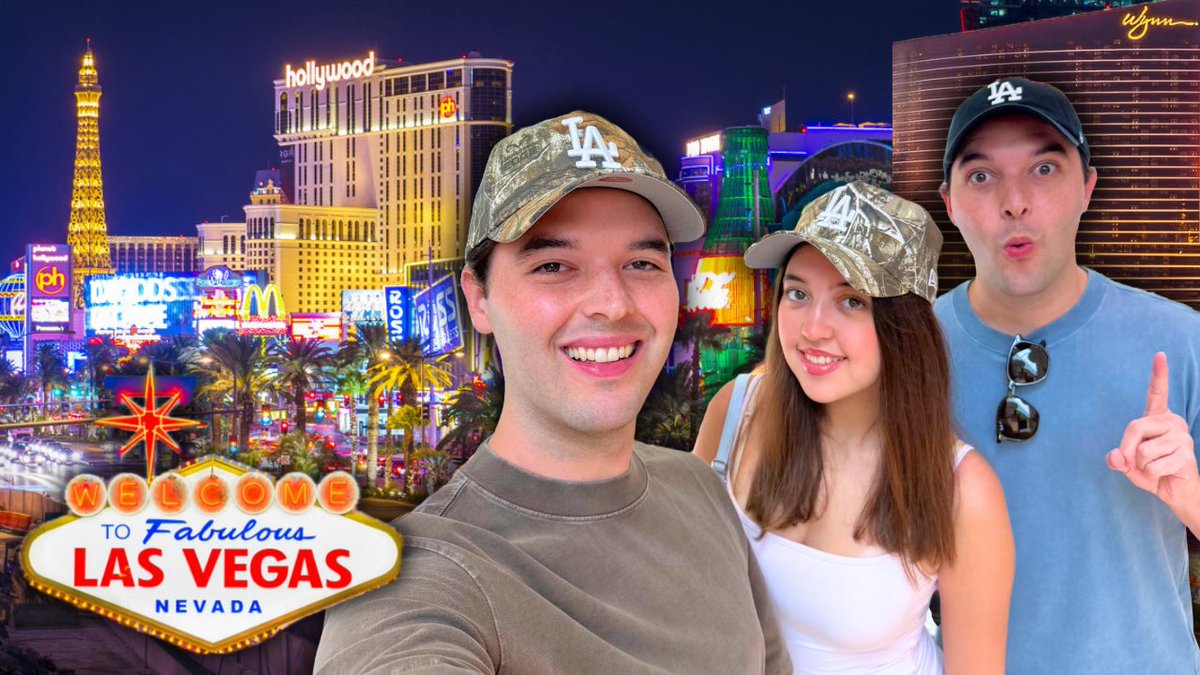 VLOG DE LAS VEGAS!!! 🎰🎲🃏 NUEVO VIDEO! youtu.be/GpZysXwoGKo?si…