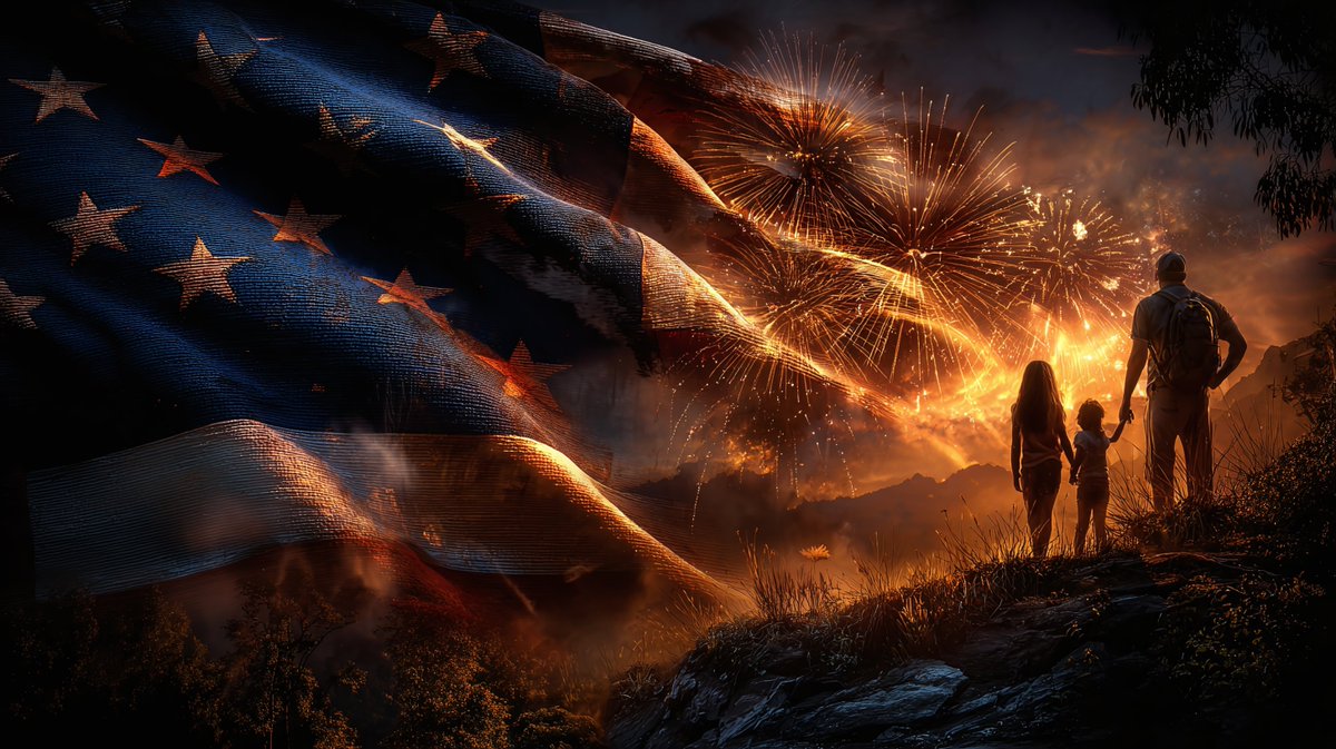 Together under the stars and stripes 🇺🇸❤️
Family, freedom, and the kind of light that lasts forever.
#FourthOfJuly #FamilyTime #PatrioticArt #IndependenceDay #StarsAndStripes #USA #DoubleExposure #AIart
