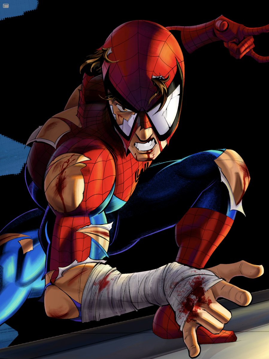 jpegkan's tweet image. maximum spider.